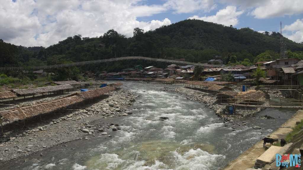 Bohorok Fluss in Bukit Lawang