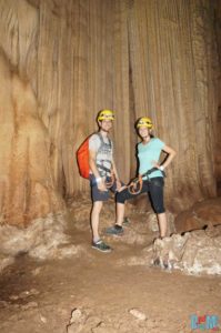 Wir zwei in der Racer Cave im Gunung Mulu Nationalpark