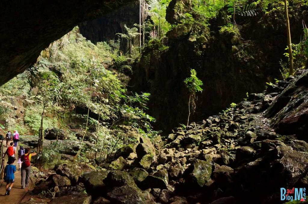 Eingang zur Deer Cave im Gunung Mulu Nationalpark