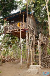 Baumhaus auf Nusa Penida:Unser Baumhaus im Nyuh Bengkok Treehouse