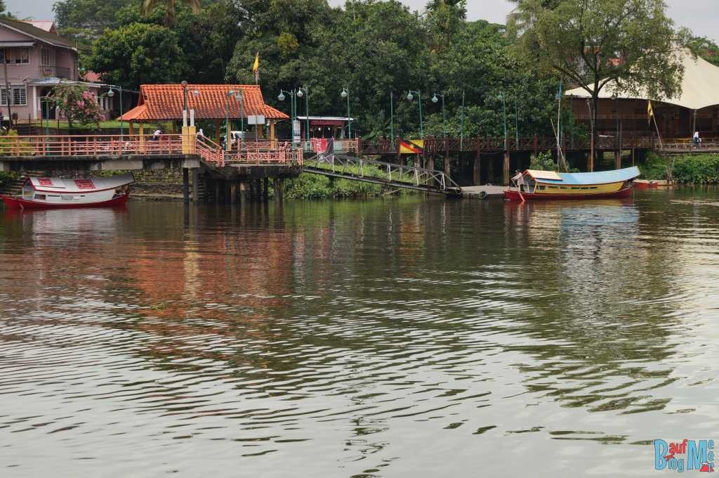 Fluss Sungai Sarawak in Kuching