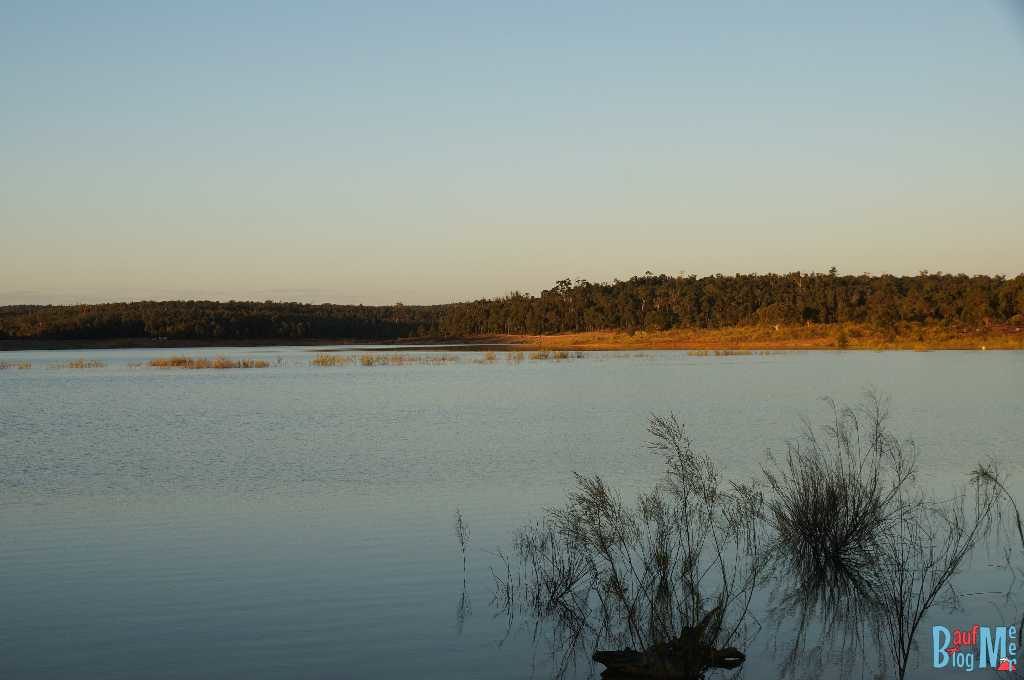Lake Brockman bei Sonnenuntergang
