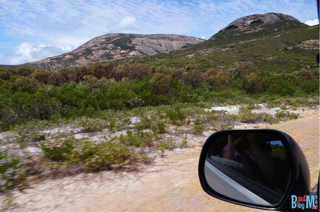 Aussichten bei einer Fahrt durch den Cape le Grande Nationalpark