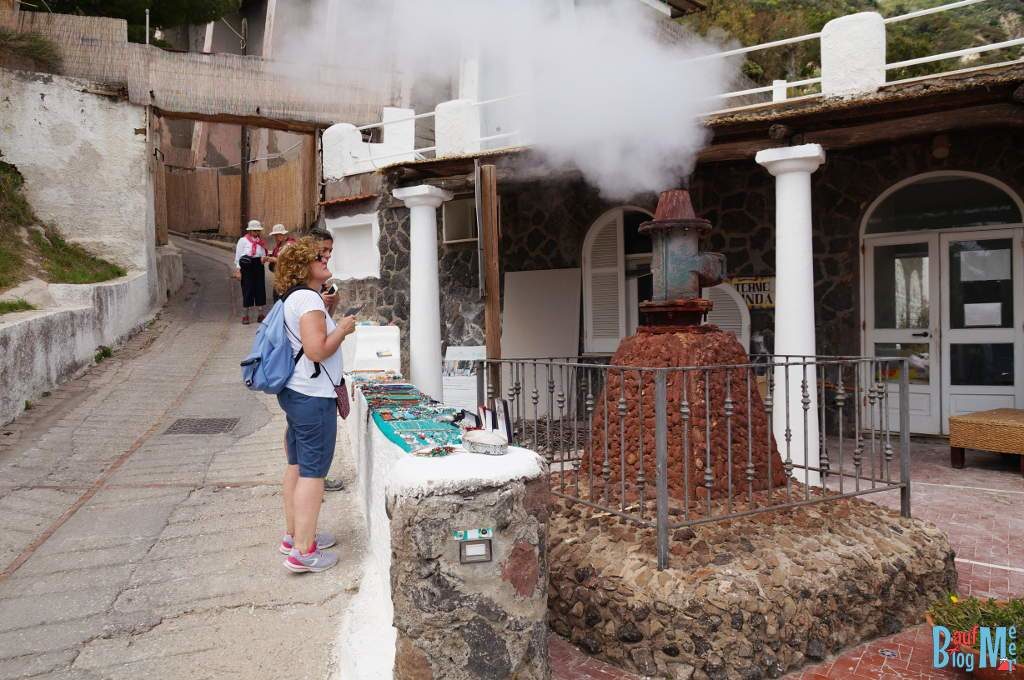 Fumarole auf Ischia