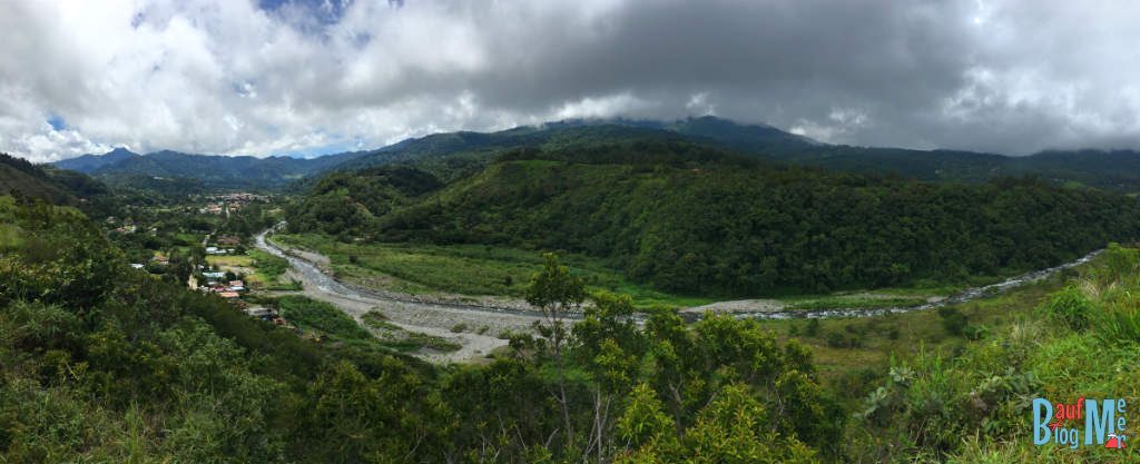 Ausblick auf den Rio Caldera und Boquete Panama