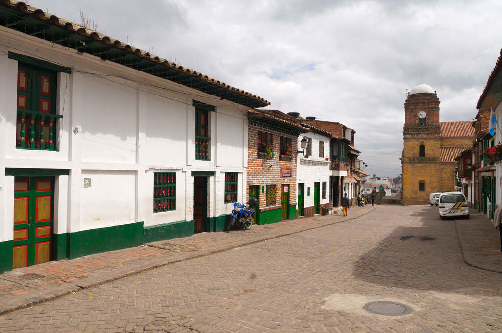 Gasse in Monguí