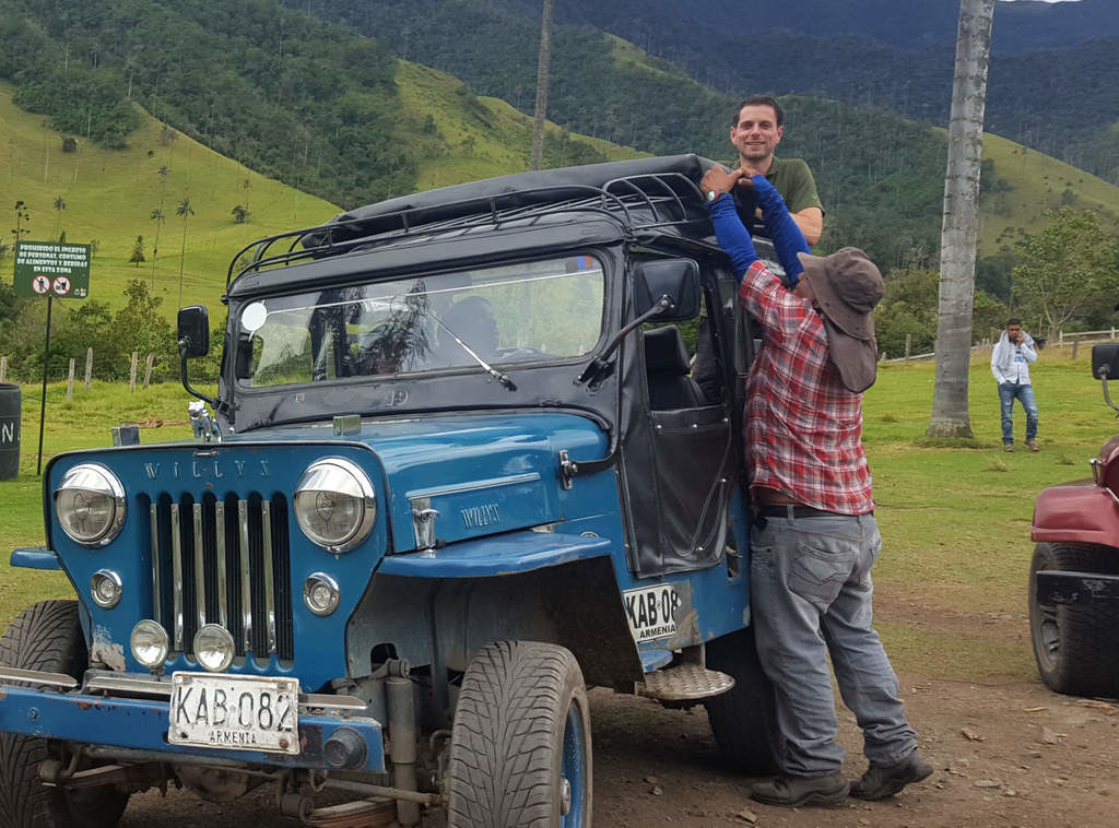 Jeep Willys in Kolumbien